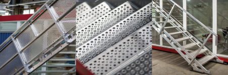 Aluminum Container Stairs