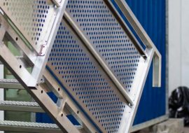 Aluminum Container Stairs