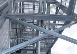TLC steel staircases at Diamant sugar plant Poland 2