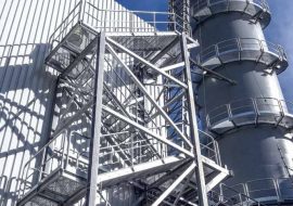 TLC steel staircases at Diamant sugar plant Poland