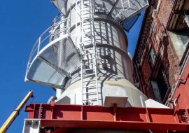 TLC technical ladder and landing at Diamant sugar plant Poland