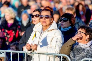 TLC CITY guardrails during Pope Francis' pilgrimage in Lithuania