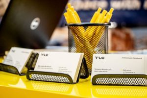 TLC presenting their steel structures at UK Construction Week 2018