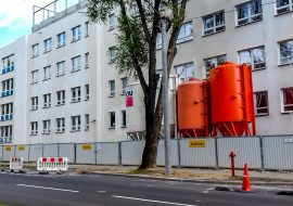 2 WWW SMART FENCE CLOSED HOARDING LUBLIN POLAND TLC BUDIMEX