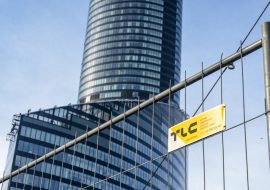 tlc group temporary fences smart mobilt office block complex Centrum Południe Poland www-2