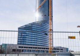 tlc group temporary fences smart mobilt office block complex Centrum Południe Poland www-2