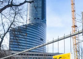 tlc group temporary fences smart mobilt office block complex Centrum Południe Poland www-2