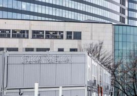 tlc group temporary fences smart mobilt office block complex Centrum Południe Poland www-2
