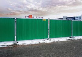 tlc group smart hoarding fences metro Warsaw
